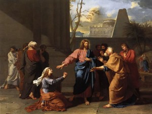 Christ and the Canaanite Woman - c.1784Germain-Jean Drouais